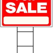 Sign Kit / For SALE - Red/ - Image 3