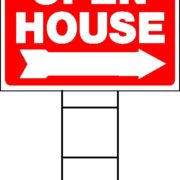 Sign Kit /Open House - Red